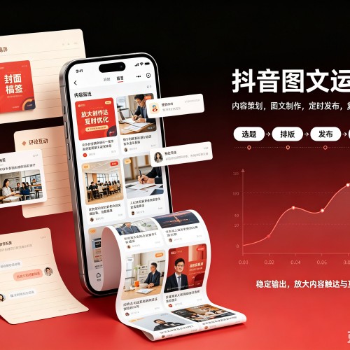 广宗抖音图文代运营服务
